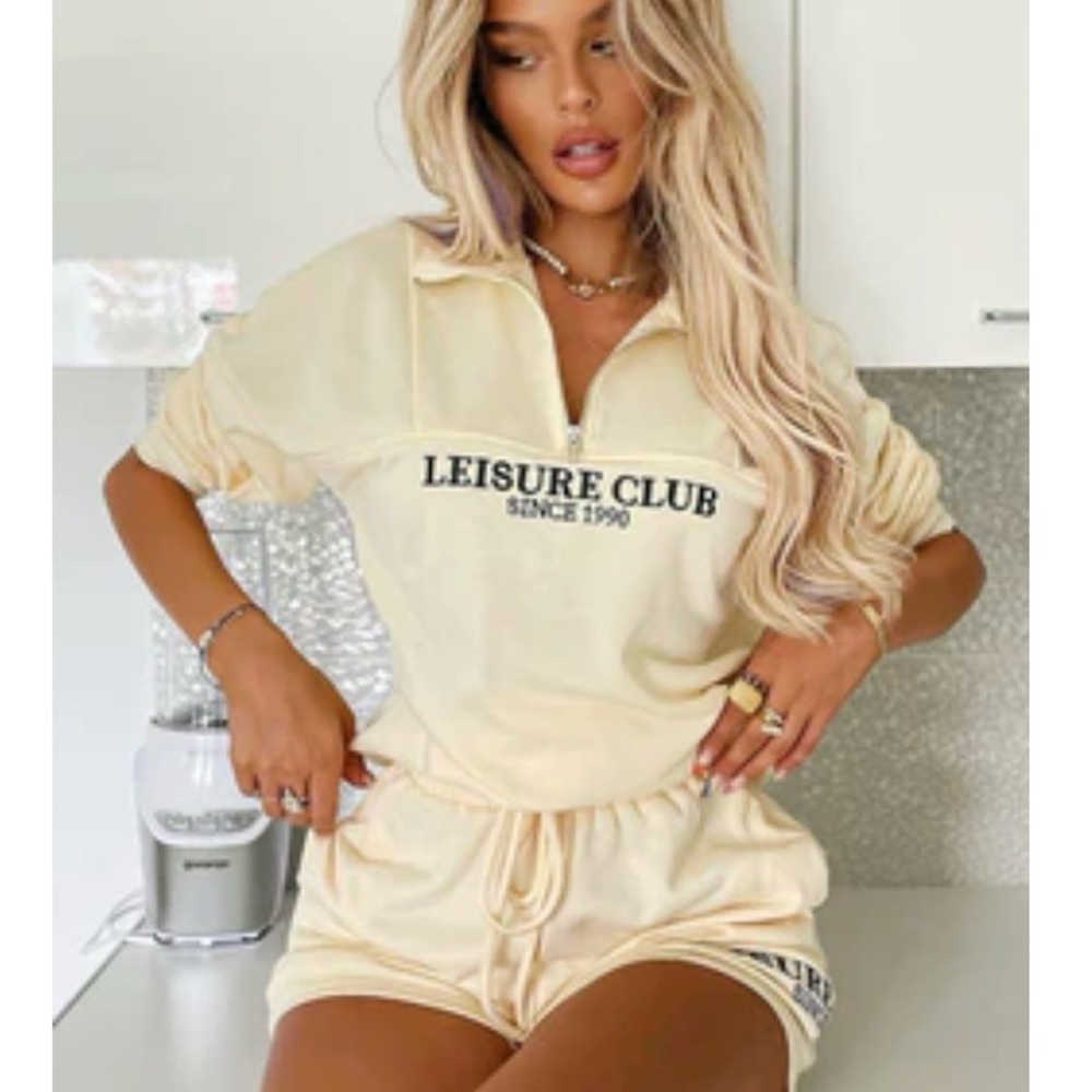 Cream Women's Loungewear Set